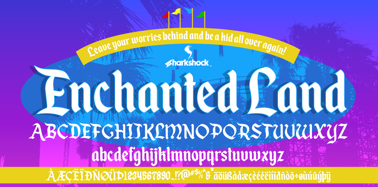 enchanted land font